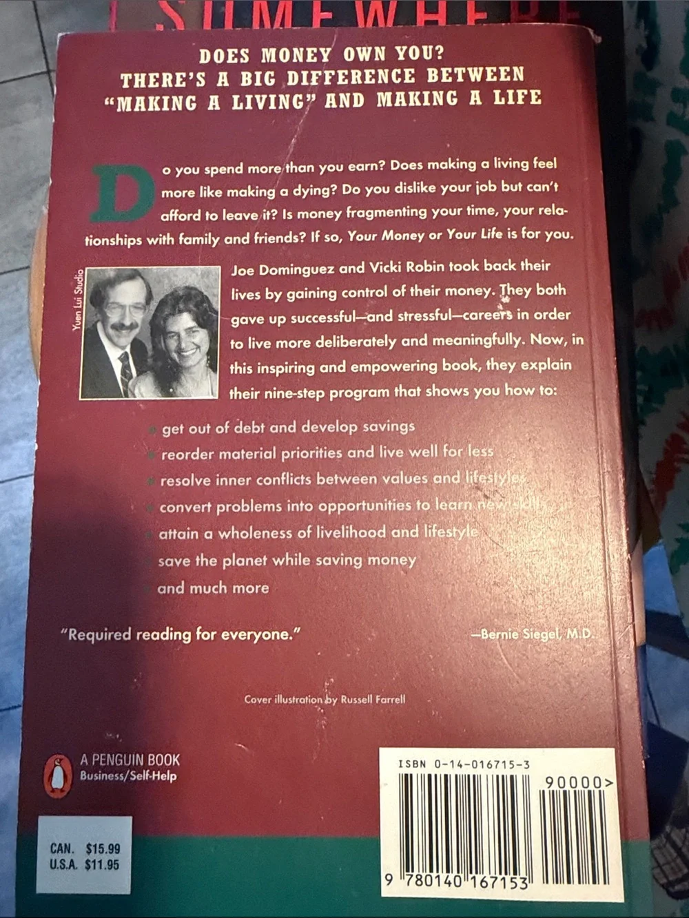 Your Money or Your Life – Brown Cover Personal Finance Book